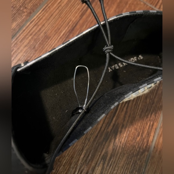 NWOT St John’s Bay Gingham Espadrilles. Size 7.5. - Picture 10 of 13